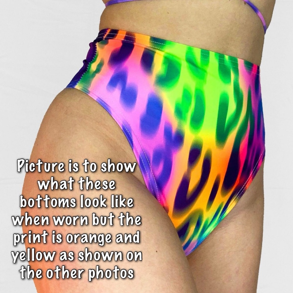 High Rise Rave Bottoms - Picture 3 of 8